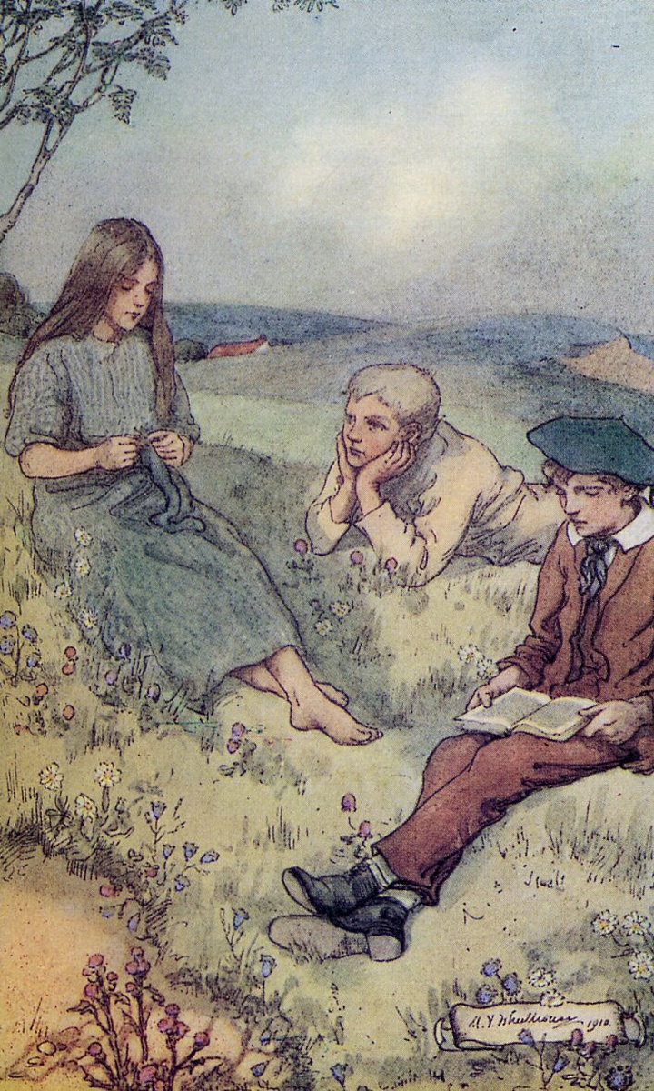 sometimes i would read to them